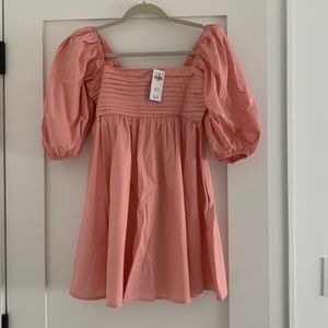 Abercrombie puff sleeve mini dress - size small and xs